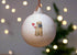 Shar Pei Ceramic Round Bauble